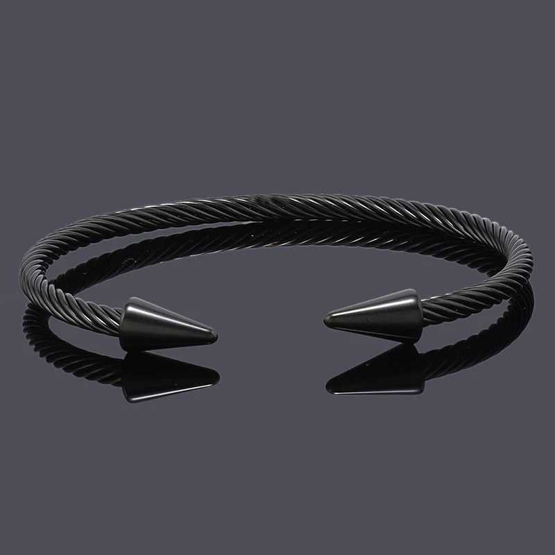 Bracciale freccia di lusso in acciaio inossidabile bracciale bracciale femminile gioielli San Valentino Regalo 24411