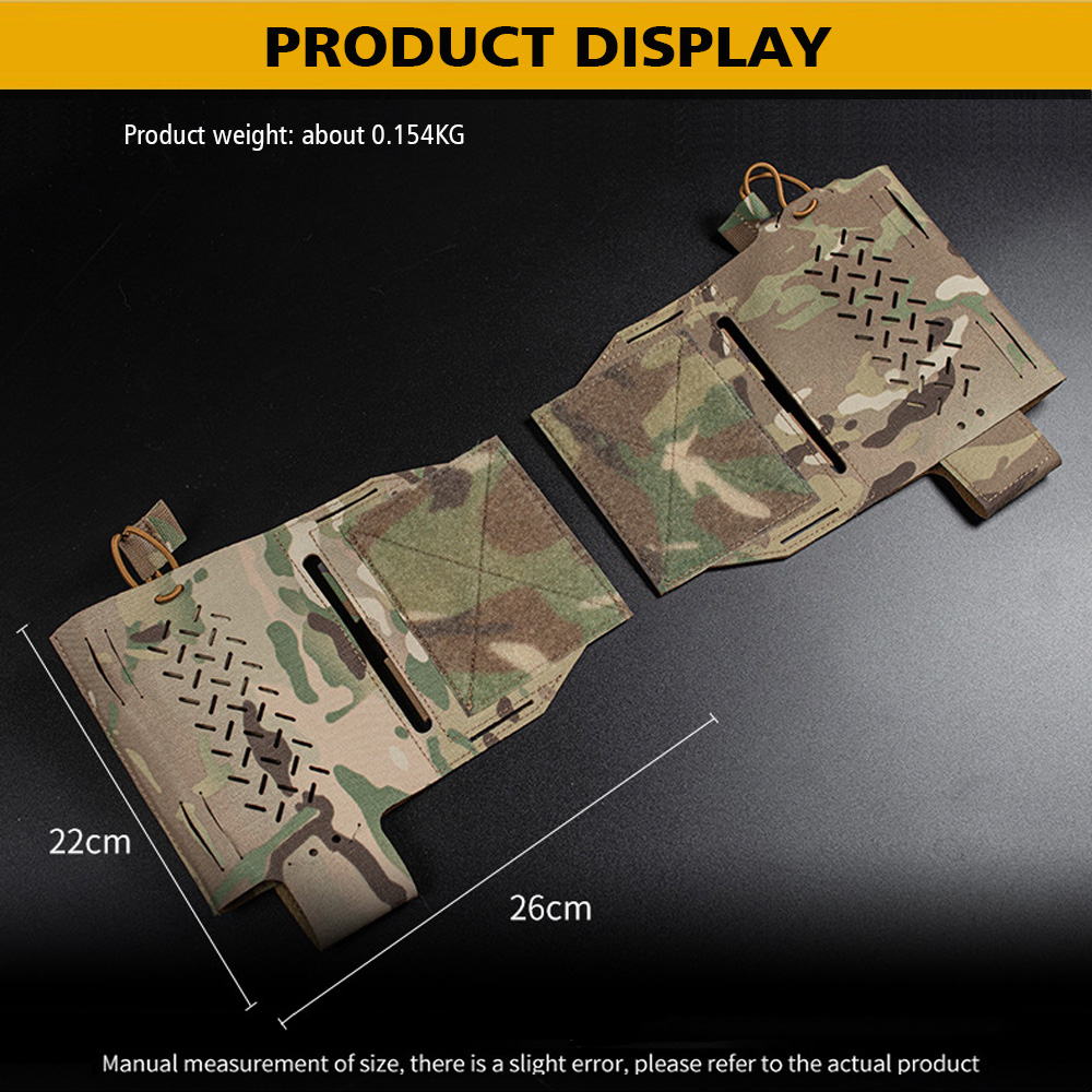 2stMilitary Vest Mk2 Expander Wing Airsoft Tactical Vest Radio Holder Magazine Mag Pouch Front Chest Rig Accessories