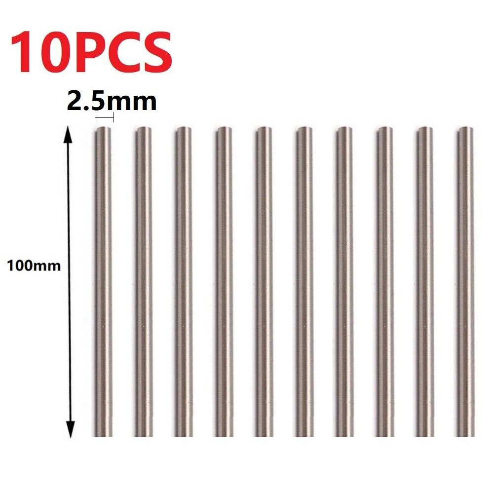 Bar ronde Srutkank Métrique HSS HSS High Speed Steel Rody Tool HSS Round Turning Tool Bar 1.5 / 2/2,5 / 3/3,5 / 4 mm