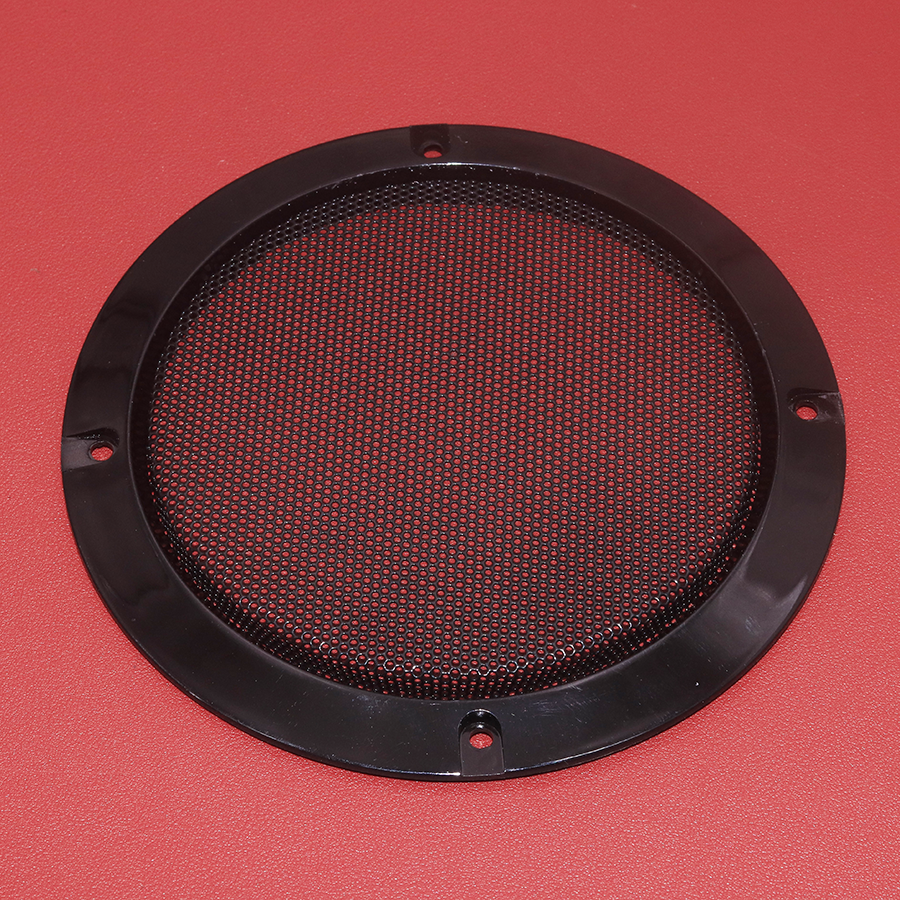 Universal Black Metal Car Speaker Grill Mesh Enclosure Net Protective Cover Speaker Circle DIY Speaker Accessories 3"/5"/8"