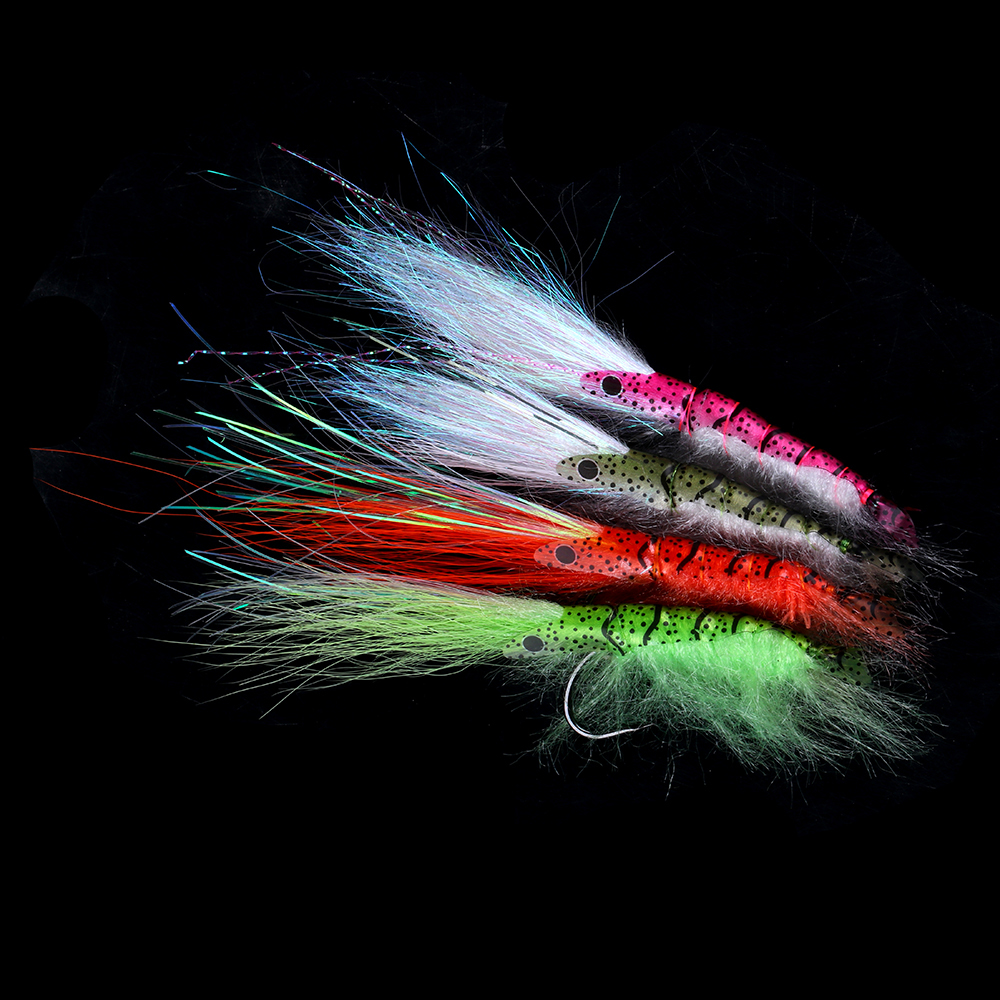 ICERIO Realistic Shrimp Skin Thin Vinyl Film Fly Tying Material Wrap Prawn Scud Nymph Shrimp Back Body Fishing Lure Bait