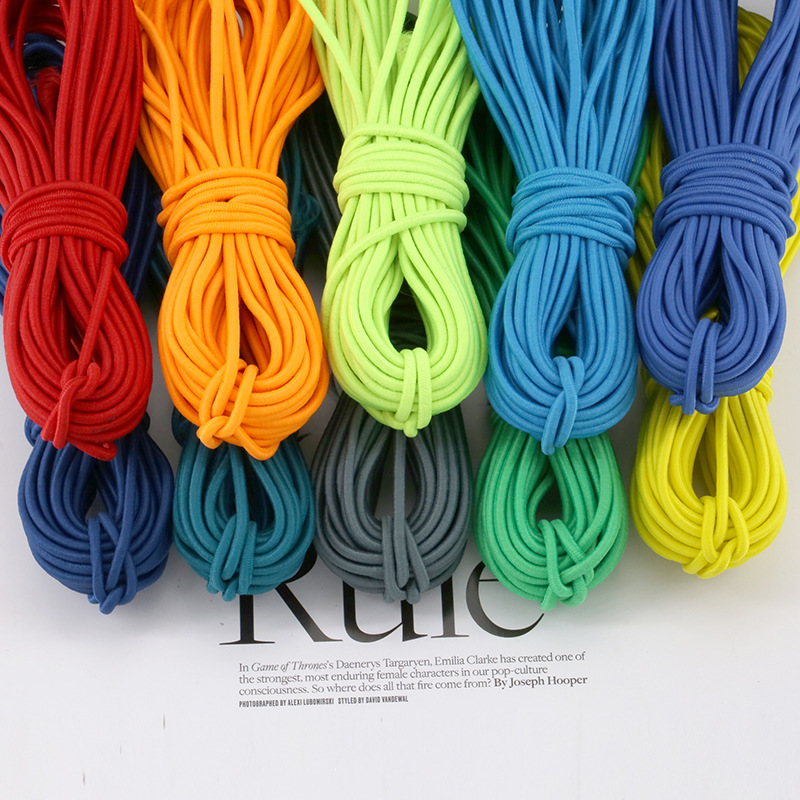 2023 NYA 5M PARACORD 2,5 mm Paracord sladdsmycken som gör Paracord Cord Elastic Band Rubber Band