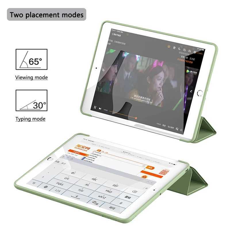 Tablet -PC -Koffer Taschen Magnetabdeckung für iPad Air 1 2 Luft 3 10.5 Fall iPad 6th 7th 8. 9. 10th Gen Case iPad 10.9 2022 Pro11 2020 9.7 2018 Mini5 4 Fall 240411