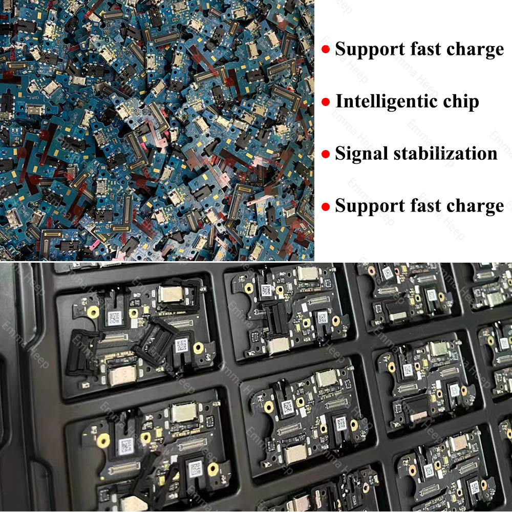 3st USB Charging Port Board Flex för Samsung Galaxy A7 A20E A21 M13 A22 A30 A31 A32 A40 A41 A50 Dock Connector Flex Cable Parts