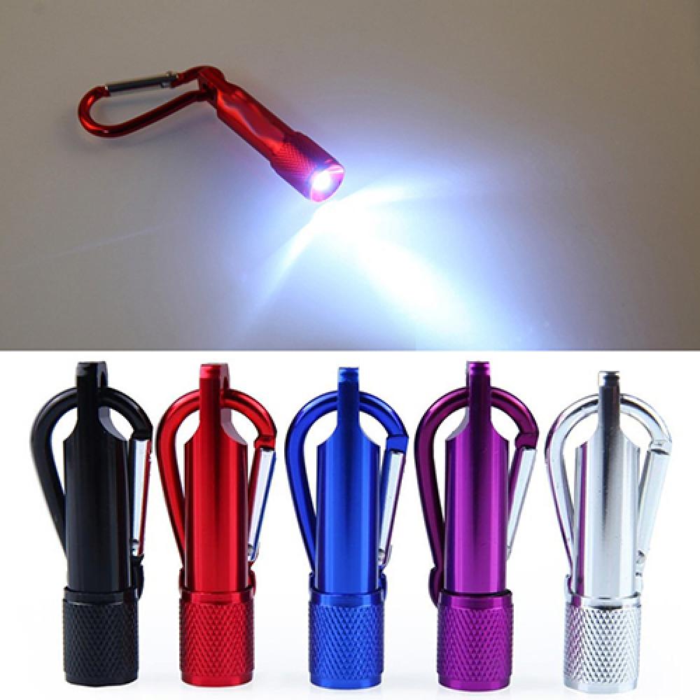 Mini LED Mini LED LASHLIGER CARABINER CLIPE BRUTKAIN Portable Sports Torch Lampa