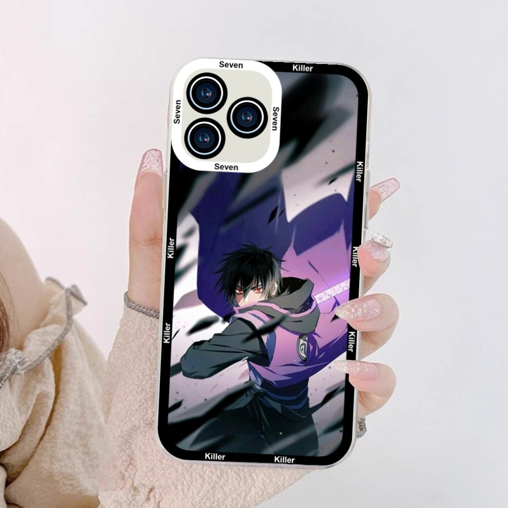 Scissor Seven Anime Phone Case voor iPhone 11 12 Mini 13 14 Pro Max transparante shell