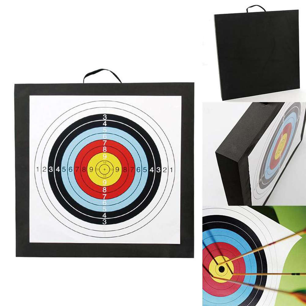 50x50 tiro con l'arco target ad alta densità eva board di schiuma esercitati da caccia sportivi esterni Accessori la caccia al buopastro Recurve