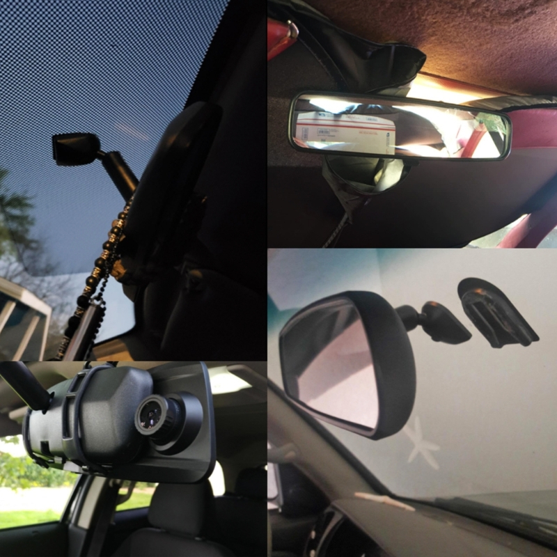 Auto Car Interier Baksikt Bind Spot Reversing Mirrors Wide Vinkel Len Rund Justerbar konvex Parkering Auxiliary Mirror