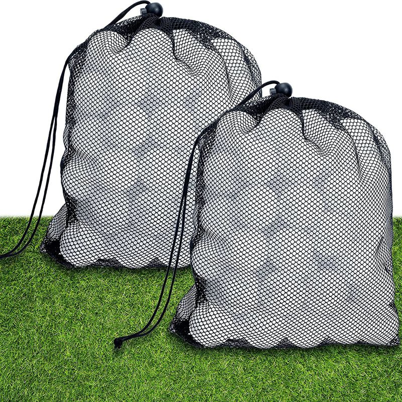 100 pezzi da golf allenamento di palline da golf con borse di stoccaggio in mesh l'allenamento