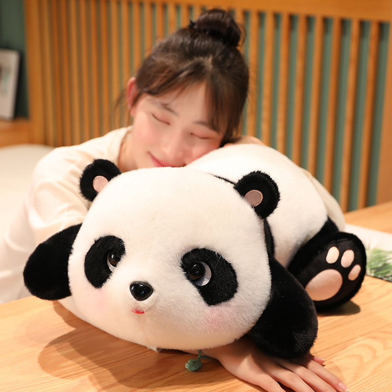 kawaii panda giocattoli peluche carini panda panda animali morbido bambola orso bambole cuscino bambini regali di Natale bambini
