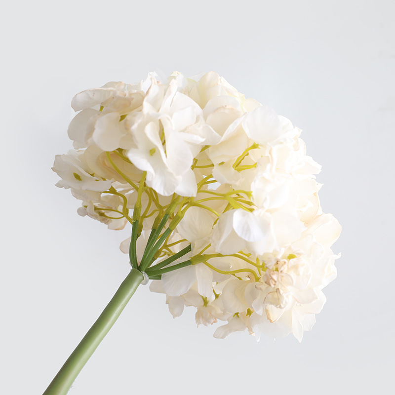 Künstliche Hortensie Blumen Seidenblume große Hortensie für Hochzeitsheimdekorationen