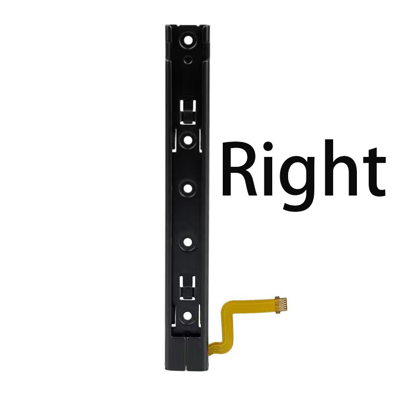 Right and Left Slide Rail with Flex Cable Fix Part for Nintendo Switch Console NS Rebuild Track Original Repair Part Accessories