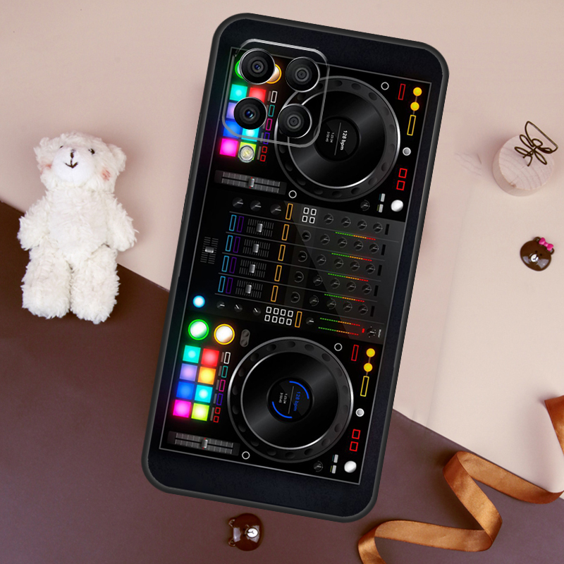 Musik DJ Controller Mixer för Samsung Galaxy M31S M21 M31 M51 M13 M23 M33 M53 M14 M54 M12 M32 M52 M30S Telefonfodral