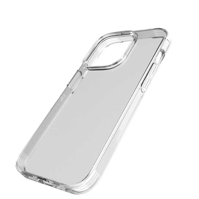 Tech21 Evo-Funda Transparente Original Para Apple iPhone 14 Pro Max, Funda Protectora Transparente para iPhone 14 Plus