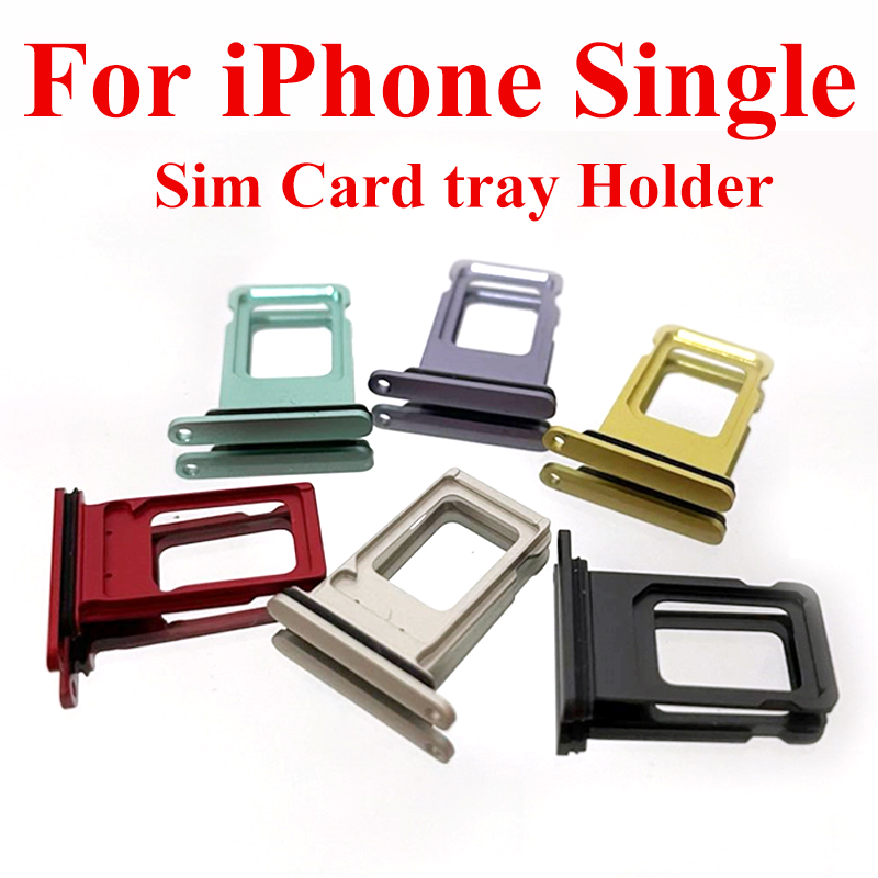 Porte-cartes de carte SIM pour iPhone 11 12 13 Pro Max Mini XR Adaptateurs de lecteur de sols simples