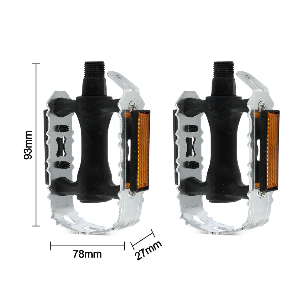 Fournitures de cyclisme antidérapantes Perges de pied Pédales de pliage des vélos Scooter Pièces électriques ACCESSOIRES DE BICYLEMENT