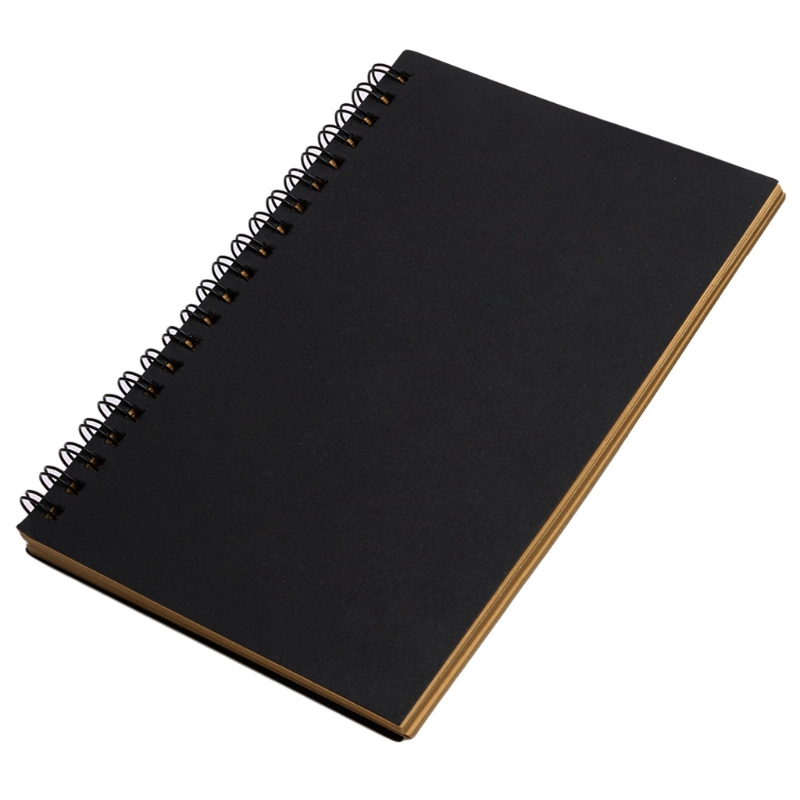 Reeves Retro Spiral Bound Bobet Sketch Book Blank Notebook Kraft Sketching Paper Drop Shipping