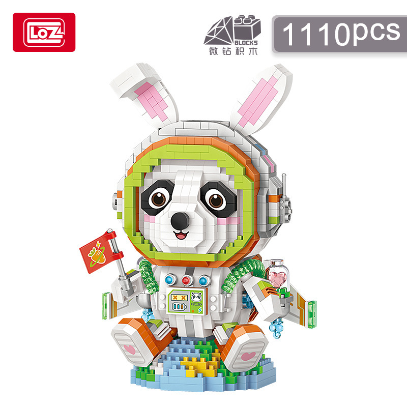 Loz Diamond Building Block Figures Animals Lucky Panda Micro Bricks National Quintessence Toys Boys Girls Gift 8118 8119 8121