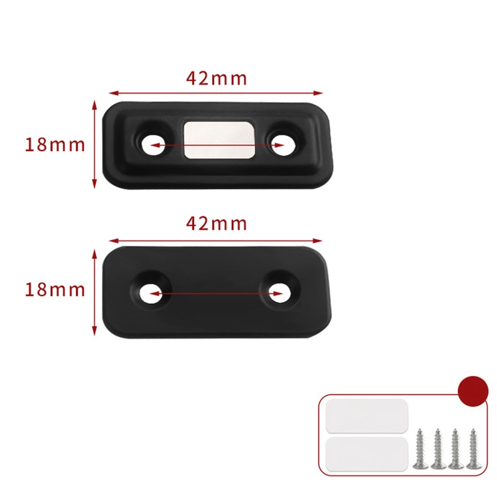 L'armadietto magnetico cattura la porta magnetica arresto della porta nascosta con accessori hardware mobili armadio armadio a vite