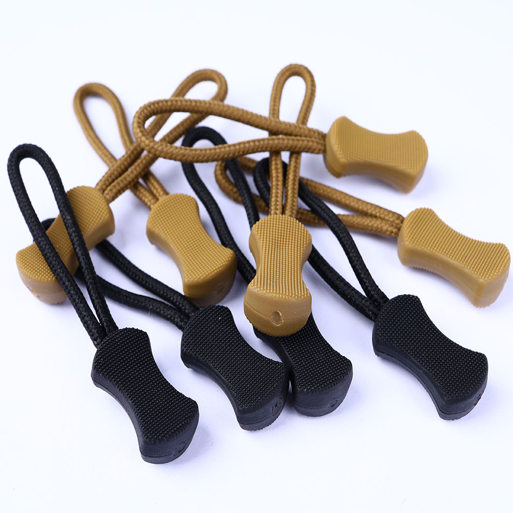 Zipper Pull Tag Puller End Fixer Zip Cord Tab Replacement Clip Broken Buckle Travel Bag Suitcase Backpack Accessories