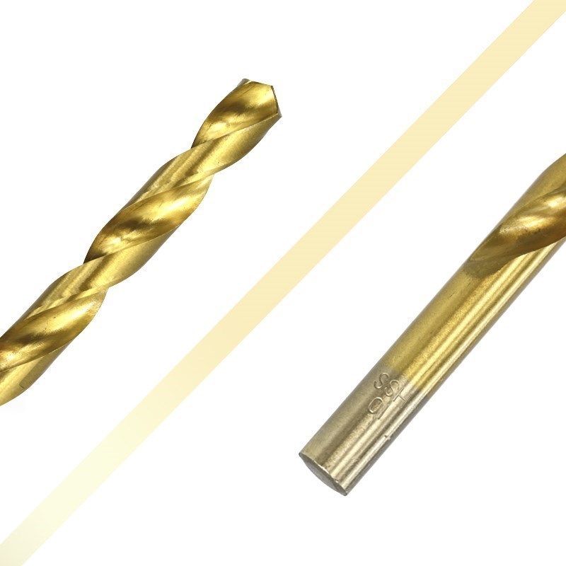 Set di bit di perforazione a torsione CMCP 13/15/19/cobalt HSS Tin Bit di trapano metallico bimpasto in legno/metallo fori utensili elettrici utensili elettrici utensili elettrici