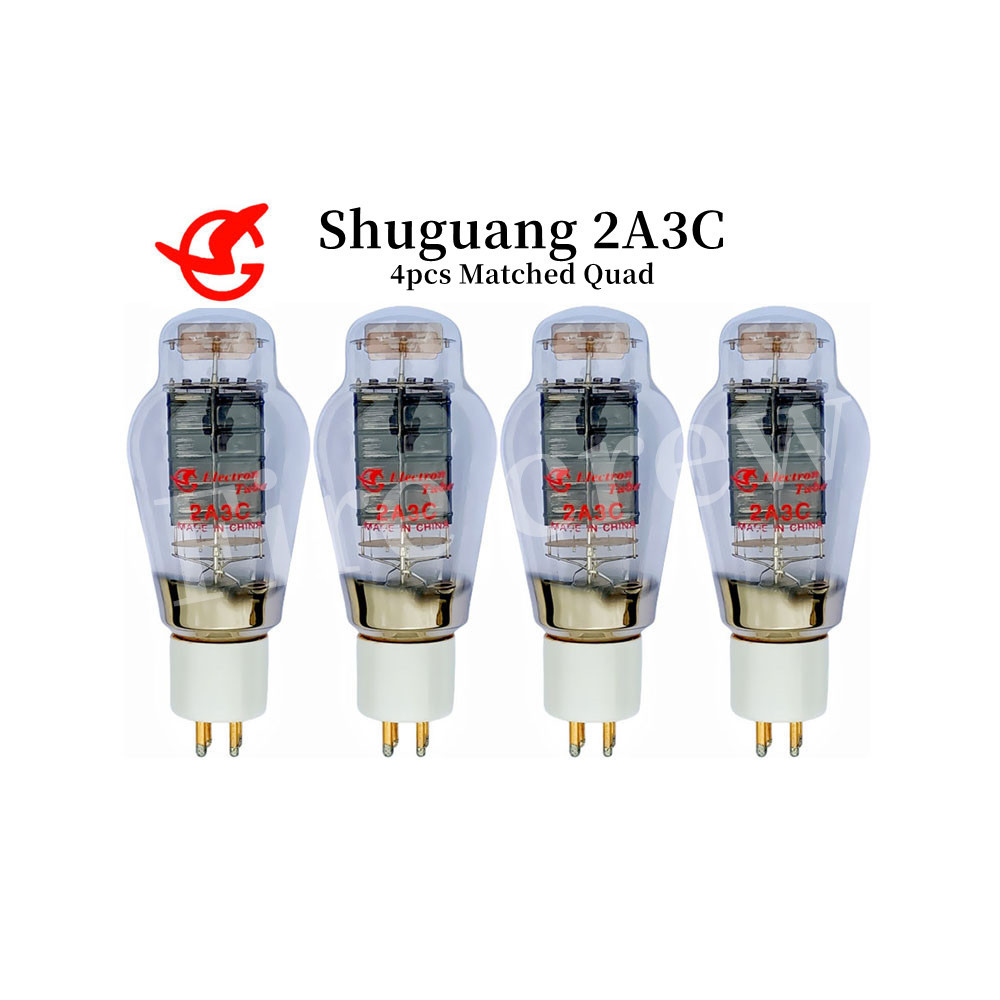 Brandbesättningen Shuguang 2A3C Vakuumrör ersätter 2A3 2A3B WE2A3 E2A3 A2A3 2A3-T HIFI Audio Ventil Electronic Tube Amplifier Kit DIY DIY DIY