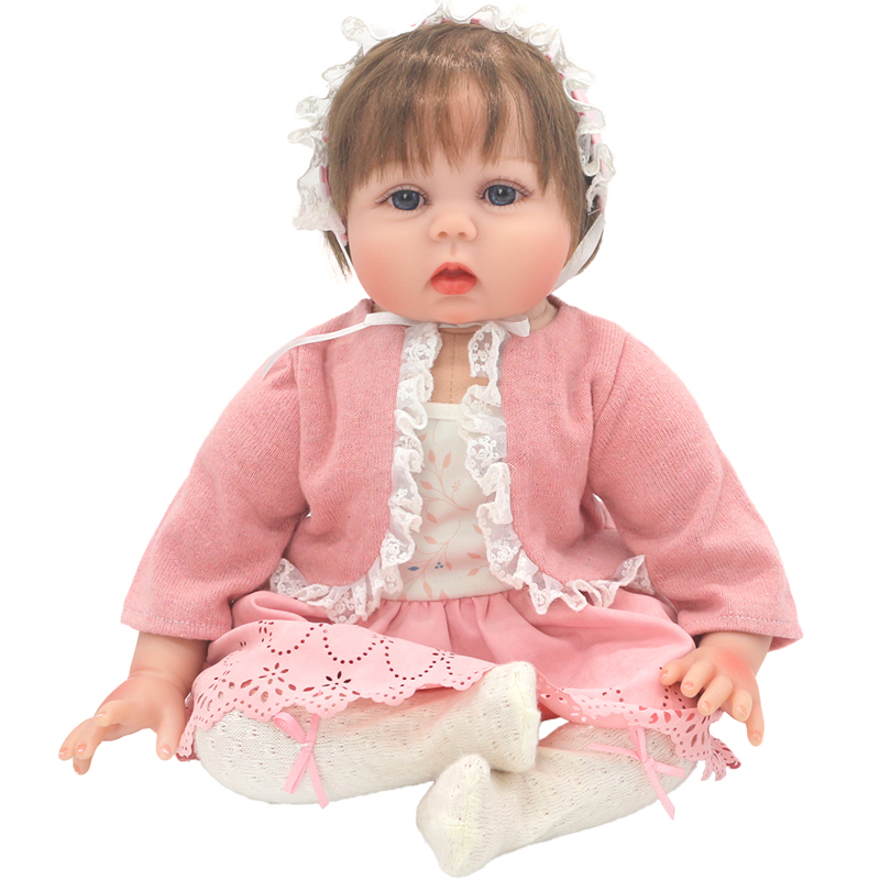 55 cm Reborn Baby Doll Stripe Shirt Pants 22 