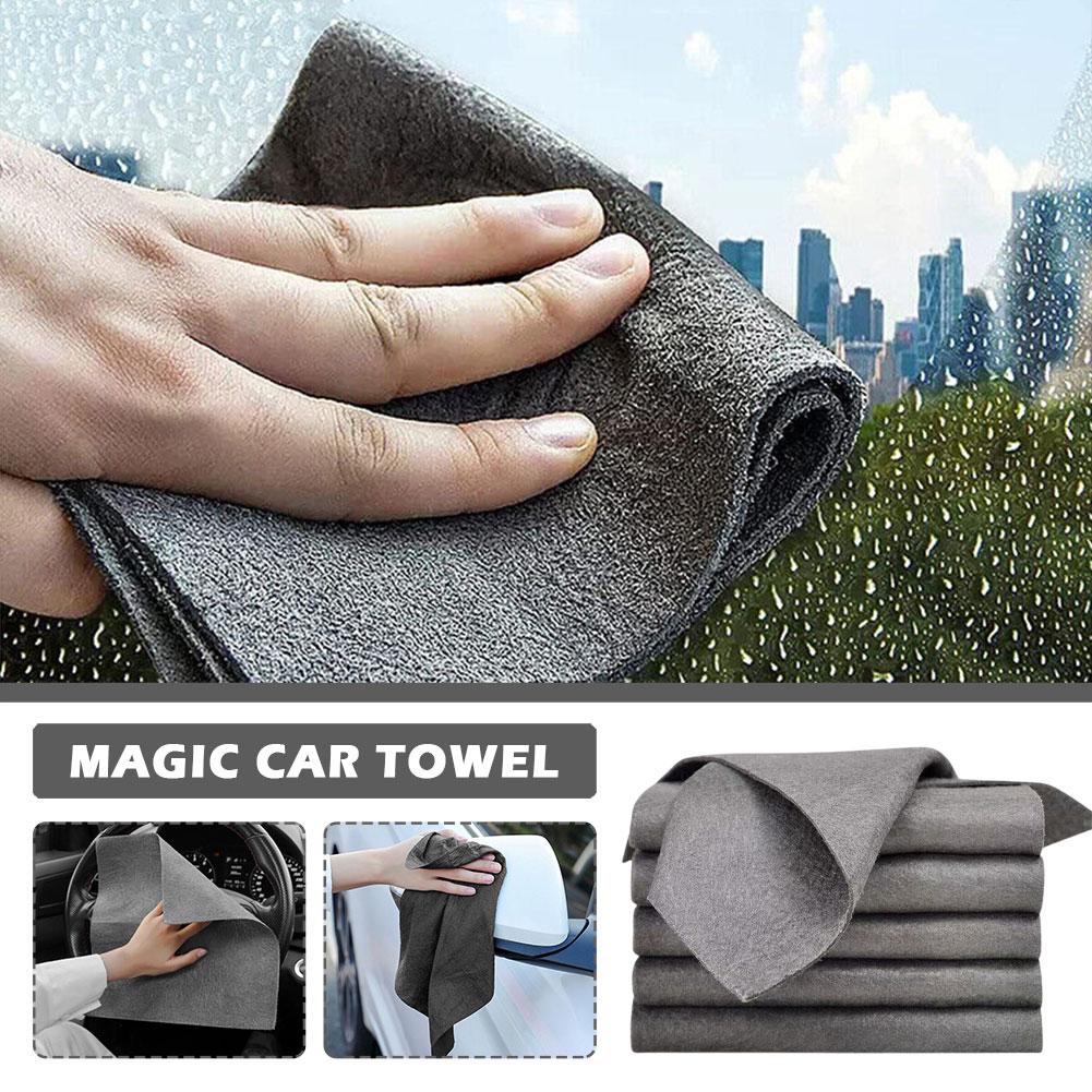 Zauberstoffauto -Wischtücher hinterlassen keine Marken kein Wasserzeichen Magie Werkzeug Wischtöne Autodetails Stoff Car Care Care