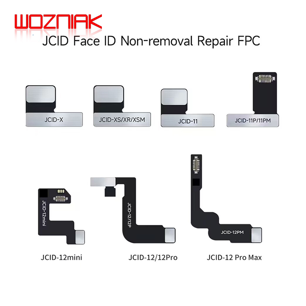 JC Face ID-icke-borttagningsreparation FPC-kabel för telefon X-12Promax Supportläsning Skrivning med V1S V1SE V1S Pro New Solution