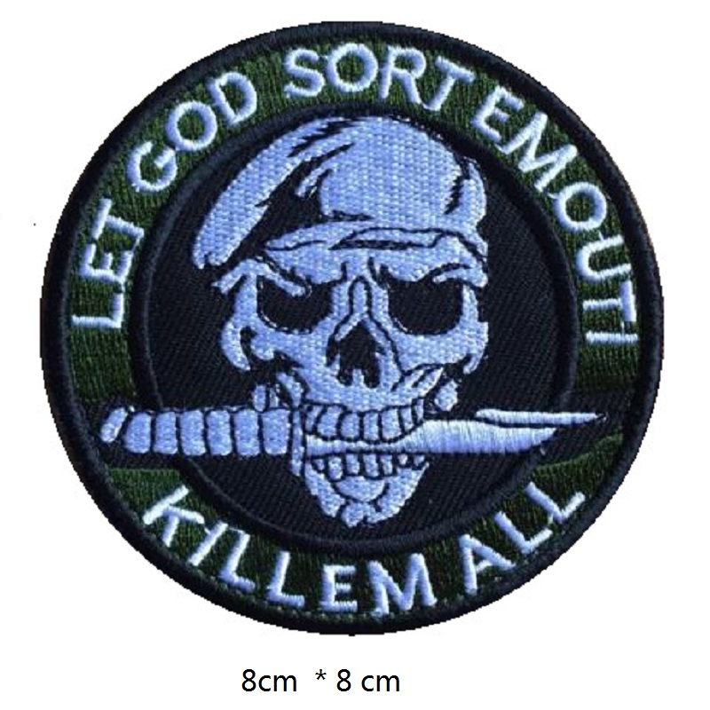 Zombie Outbreak Response Team Patch Tactical Morale Slogans Badge Clothes Ryggsäcketiketter broderade klistermärken. Huro