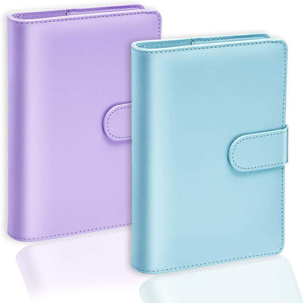 2 peças A6 PU Catrulha de notebook de couro PU