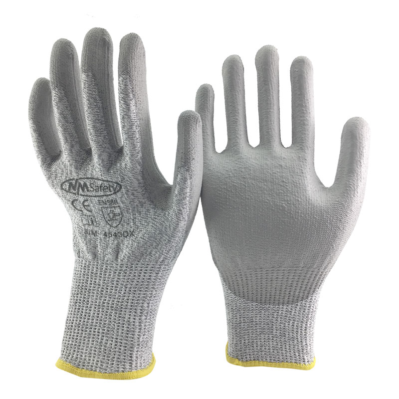 NMSafety Coup Res résistant Glove Glove Glove Danding Butcher Labor Glove Glove Hppe Anti Cut Safety Glove