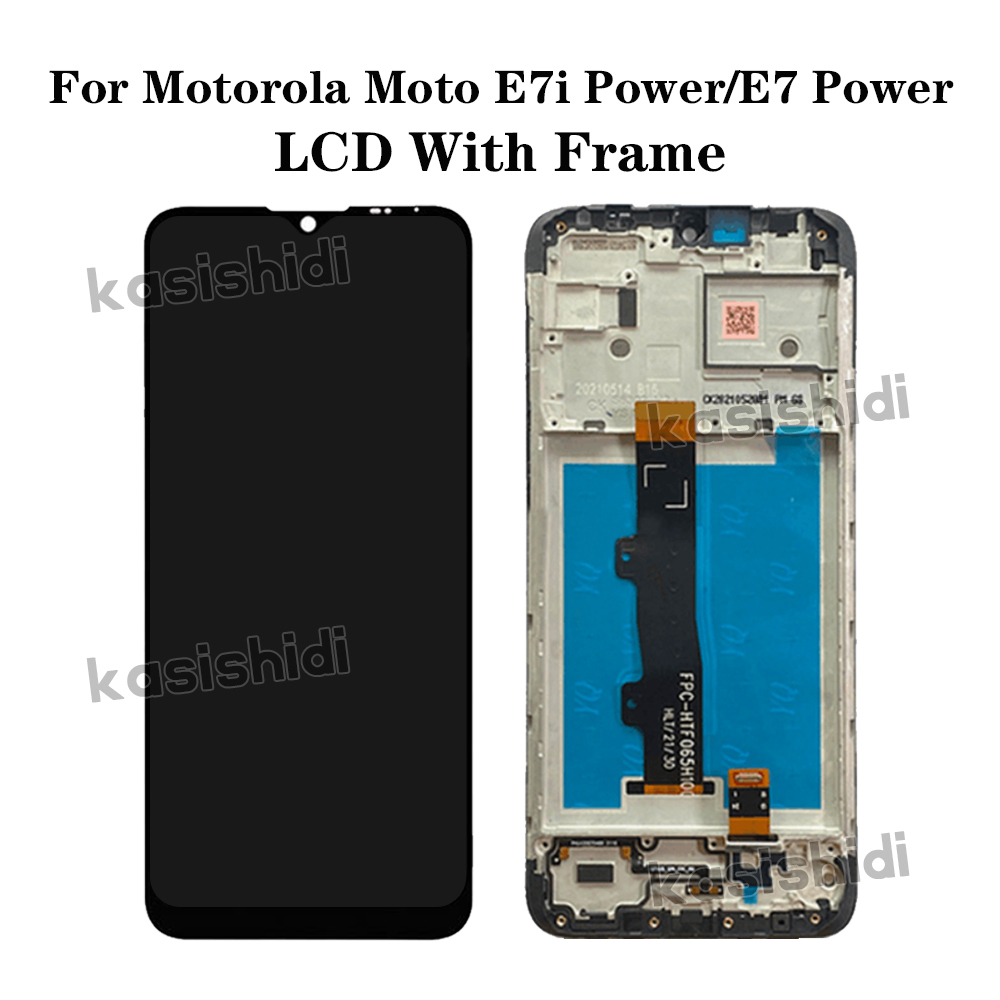 6.5" LCD For Motorola Moto E7 E7i Power Lcd Display Screen Touch For Moto E7 Power LCD Diaplsy Digitizer Assembly Repair Parts