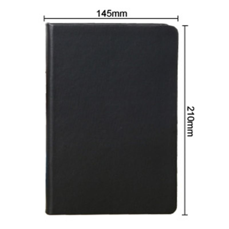 Notebook con copertina rigida scrapbook fai-da-te sketch book da 100 foglio di carta nera