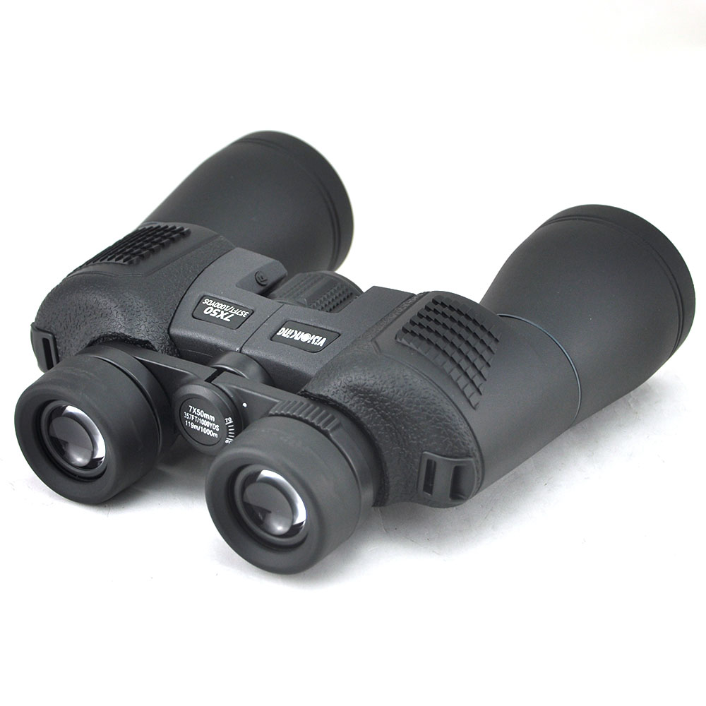 Visionking HD 7x50 Big Eyesece Binoculars longue portée FMC BAK4 Porro Prismaticos Télescope pour l'observation des oiseaux Camping Tourism