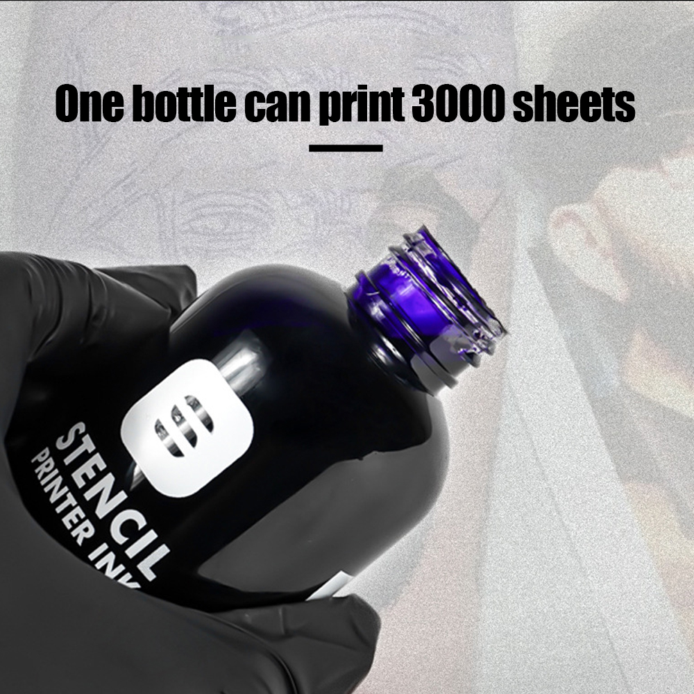 Tattoo Stencil Print Ink 4/8oz New Technology Body Painting Stencil Printer Ink for Transfer Machines Ink Tattoo Accessories