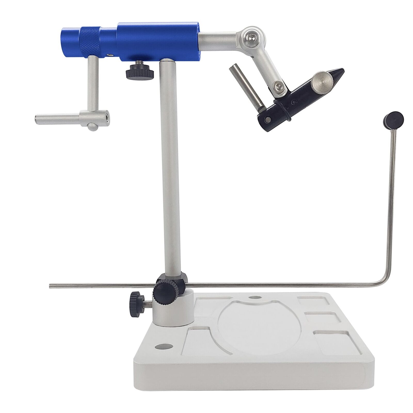 Aventik Fly Tying Vise High Making Tool Base調整可能なフライ釣り機器旅行者フライフィッシングタックルキット