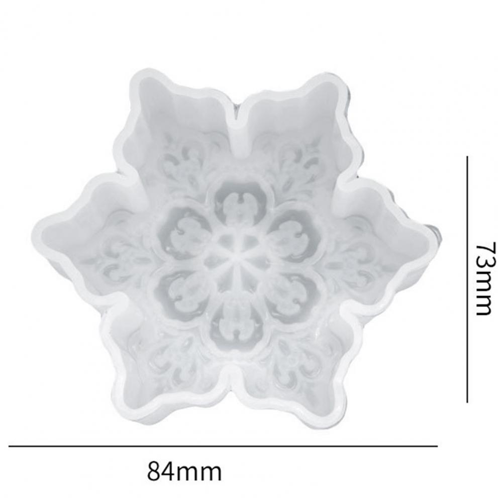 Stampo in silicone durevole stampo epossidico flessibile a specchio a specchio fai -da -da -te fragranza di sapone 3d stampo epossidico