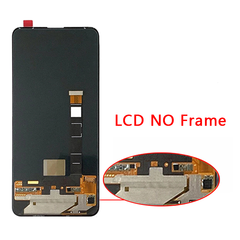 AMOLED 6.67 Inch For Asus Zenfone 7 ZS670KS 7 pro ZS671KS 8 Flip ZS672KS LCD Display Touch Screen Digitizer Assembly With Frame