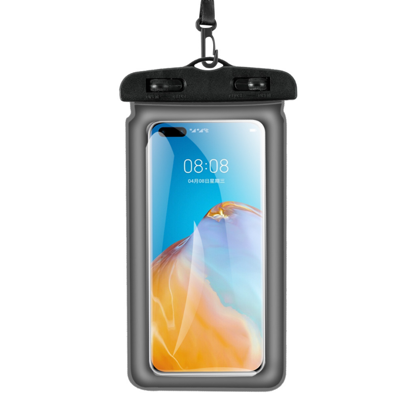 Caixa de telefone de bolsa de natação à prova d'água flutuante para iPhone 11 12 Pro Max Samsung Xiaomi Huawei Telefone transparente bolsa de natação seca