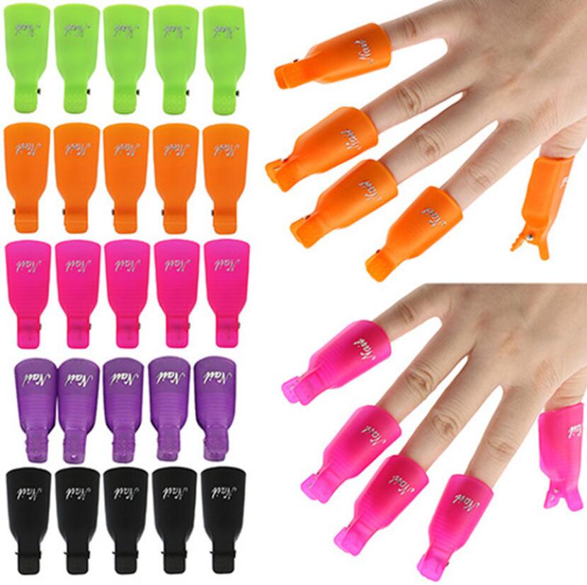 Gel Lak Remover Wraps Plastik Nagellackentferner Clip Nagelkunst Einweichen Kappe Nagel Entfetter sauberer Tipps für Fingerwerkzeuge