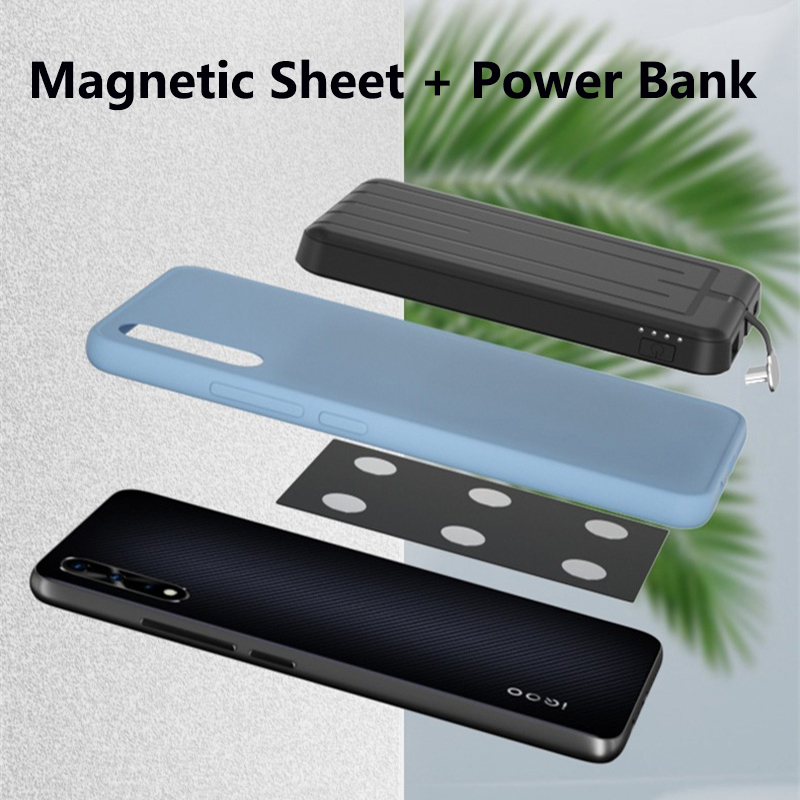 10000mAh Magnetic Power Bank Batteriladdare Fall för iPhone 13 12 11 Pro Max Samsung S22 S21 S20 Fe Huawei Xiaomi Type C -telefoner