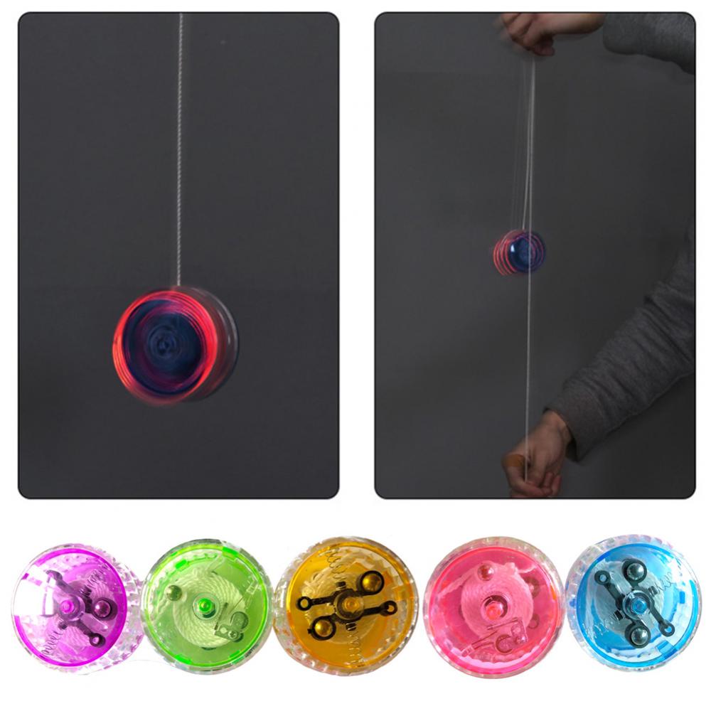 Luminosa Luz LED Yoyo Ball Toy High Speed Kids String Control Entertainment