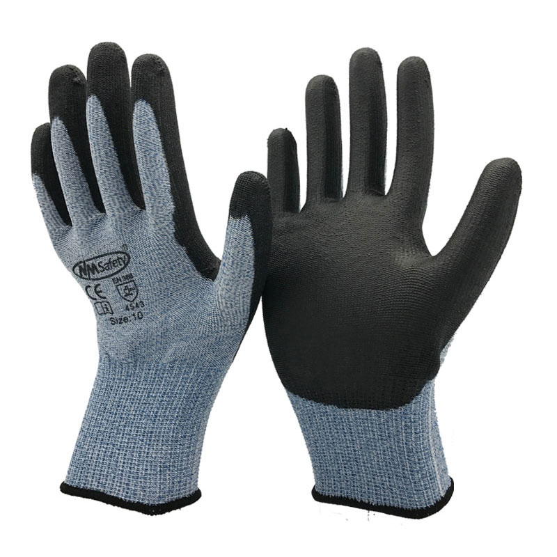 NMSafety Coup Res résistant Glove Glove Glove Danding Butcher Labor Glove Glove Hppe Anti Cut Safety Glove