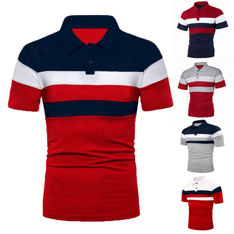 T-shirt surdimensionné pour hommes T-shirt Polo Golf Wear à manches courtes T-shirt Blouses Formelles Généralités Générales Male Casual Top Men Vêtements 8xl