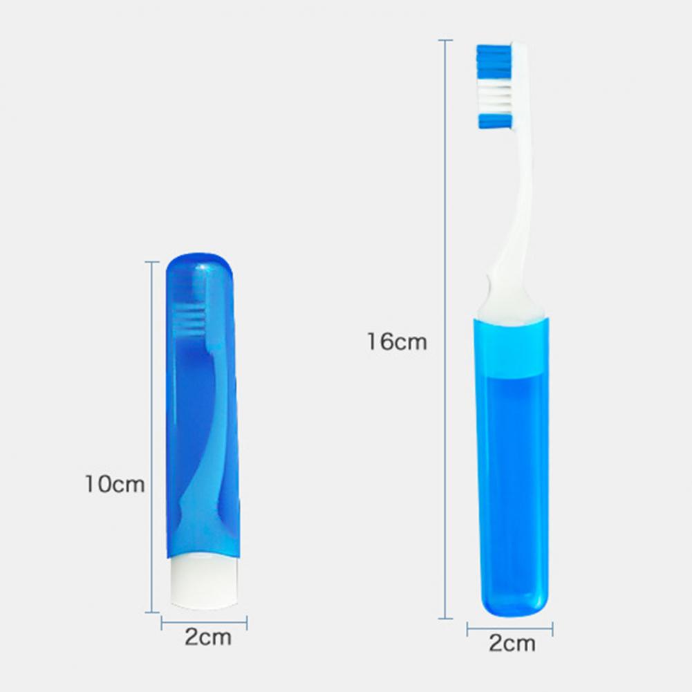 Reistandenborstel geen geur vouwen tandenborstel grip comfortabel mondverzorging tandheelkundige vouwstijl reisborstel