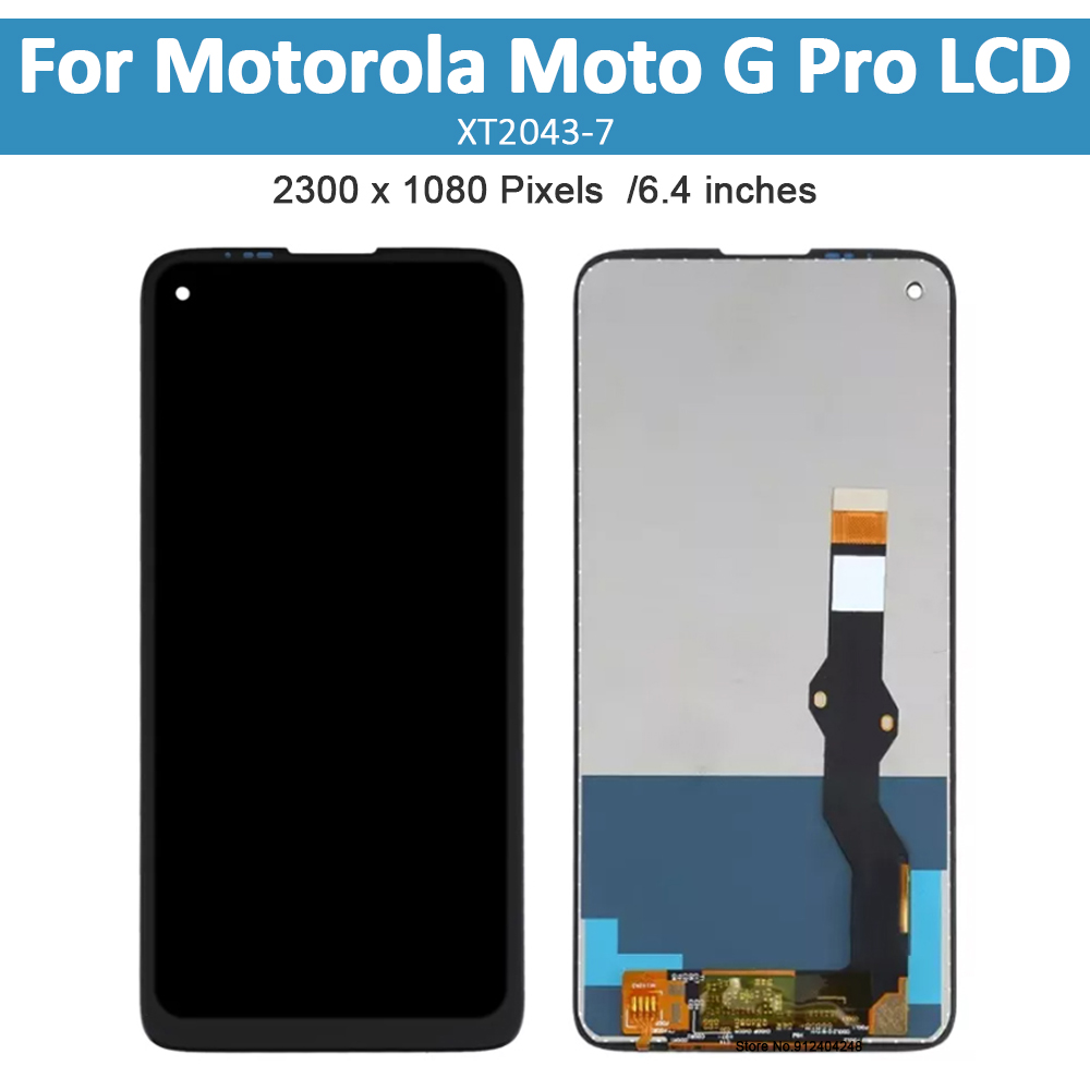 Moto G Pro XT2043-7 LCD를위한 Motorola Moto G Pro LCD를위한 원본 6.4 