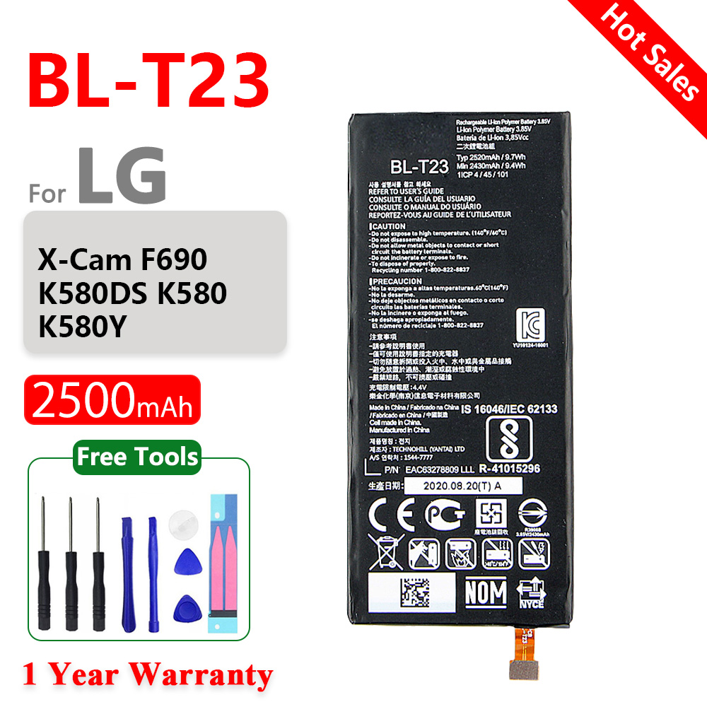 Originaler Ersatz Telefon Akku für LG BL T22 T23 T24 T30 T32 T34 T36 T37 T39 T41 T42 T43 T44 T46 T48 T49 T51 T55 +Freie Werkzeuge