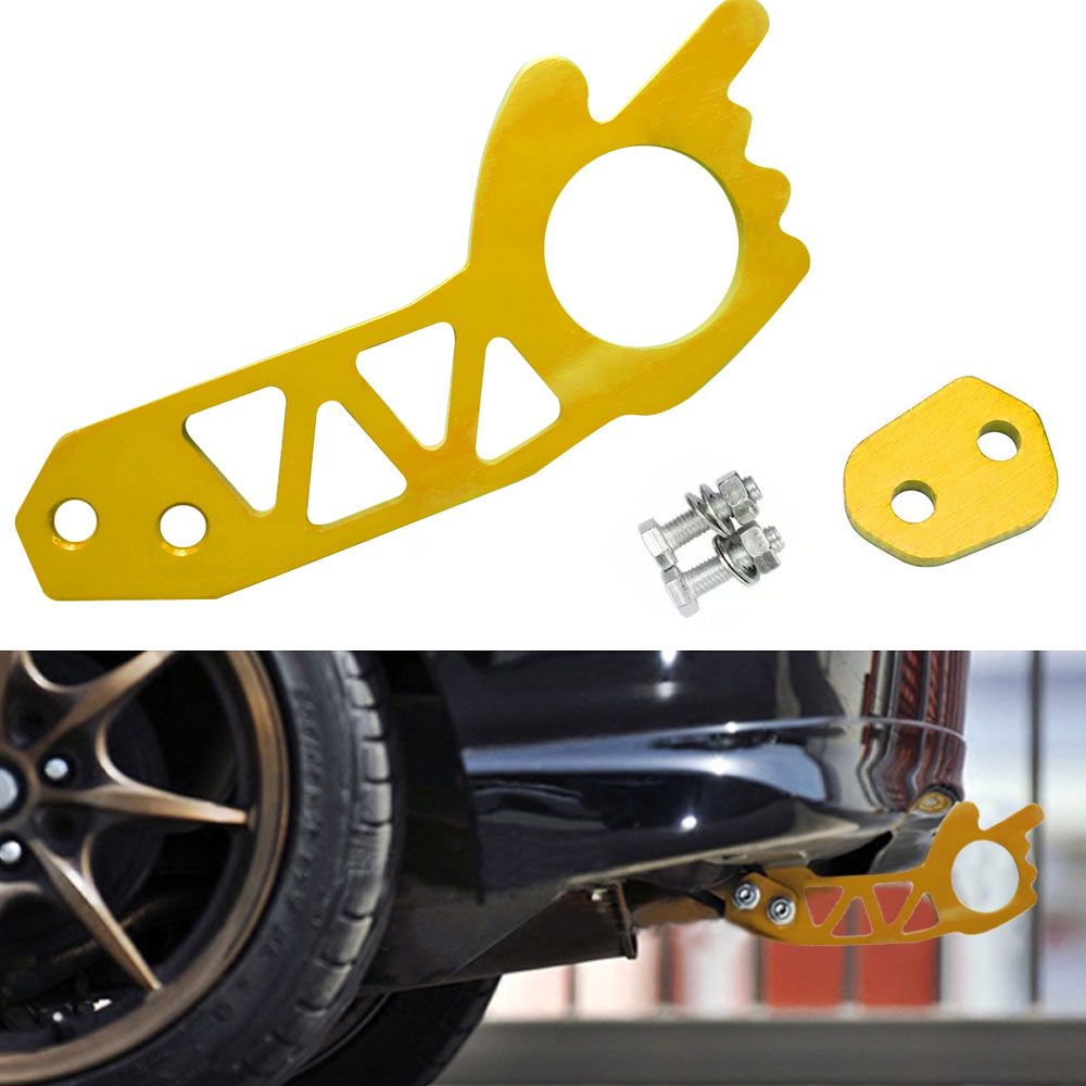 Universal Racing Tow Hook aluminium aluminium tylna zderzak narzędzia holownika