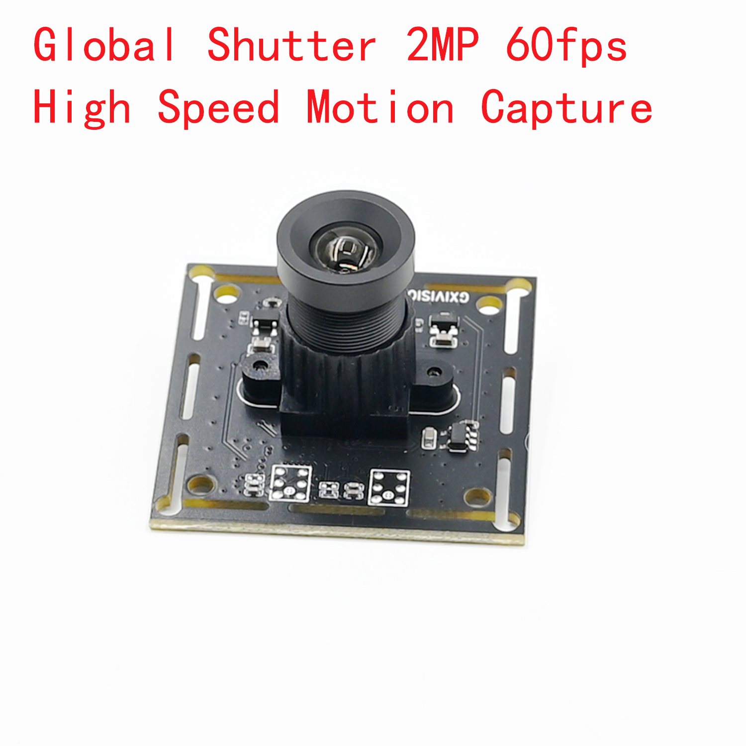 Global Shutter Camera Module 2MP 60FPS,USB Webcam Monochrome,Plug And Play ,High Speed Moving Capture For Android Windows Linux